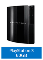 60GB Sony PlayStation 3 Console (preowned)