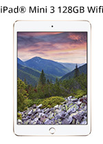 iPad® Mini 3 with Retina Display 128GB WiFi - Gold (preowned)