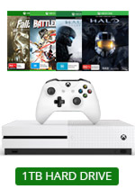 1TB Xbox One S Console + 4 Games